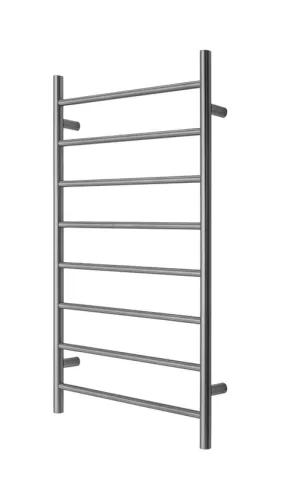 Premium Gunmetal  Towel Rack - 8 Bars, round Design, AU Standard, 1000x620mm Wide