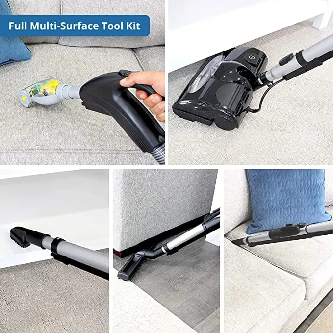 Prolux iFORCE Bagless Canister Vacuum Cleaner With 2 Stage Hepa Filtration & Power Nozzle