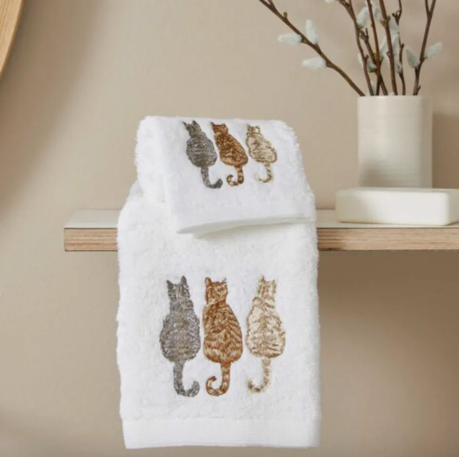 Purrfect Hand Towel