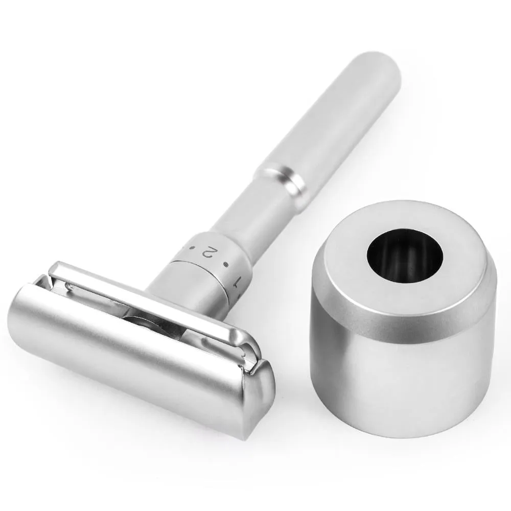 QSHAVE Adjustable  Double Edge Classic Safety Razor