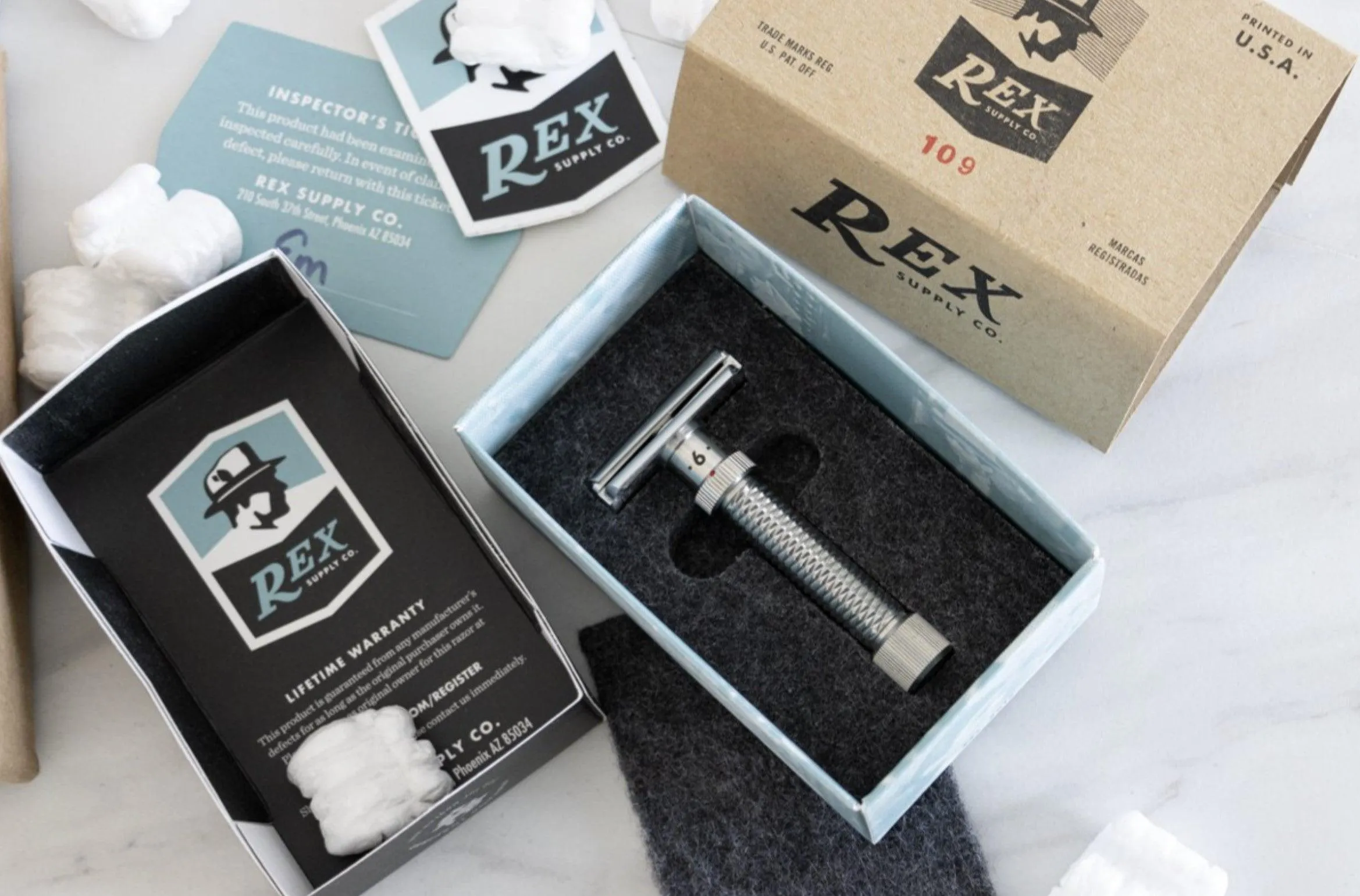 Rex Supply Co - Konsul Slant Adjustable Safety Razor