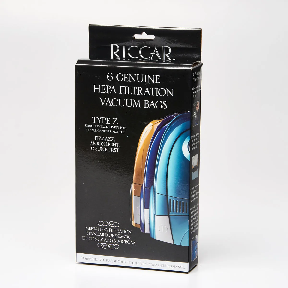 RICCAR Vacuum Cleaner HEPA Bags RZH-6