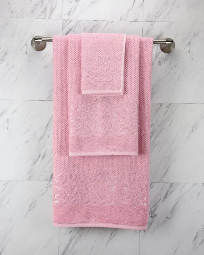 Rose Galata Turkish Cotton Bath Towel 28x56" 1pc