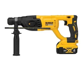 Rotary Hammer Kit - DeWALT® 20V MAX* 1 in. Brushless Cordless SDS PLUS D-Handle Rotary Hammer Kit, DCH133M2