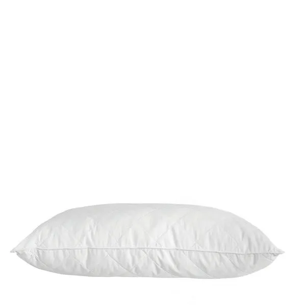 Royal Comfort 500GSM Goose Feather Down Quilt And Bamboo Quilted Pillow Set Double White