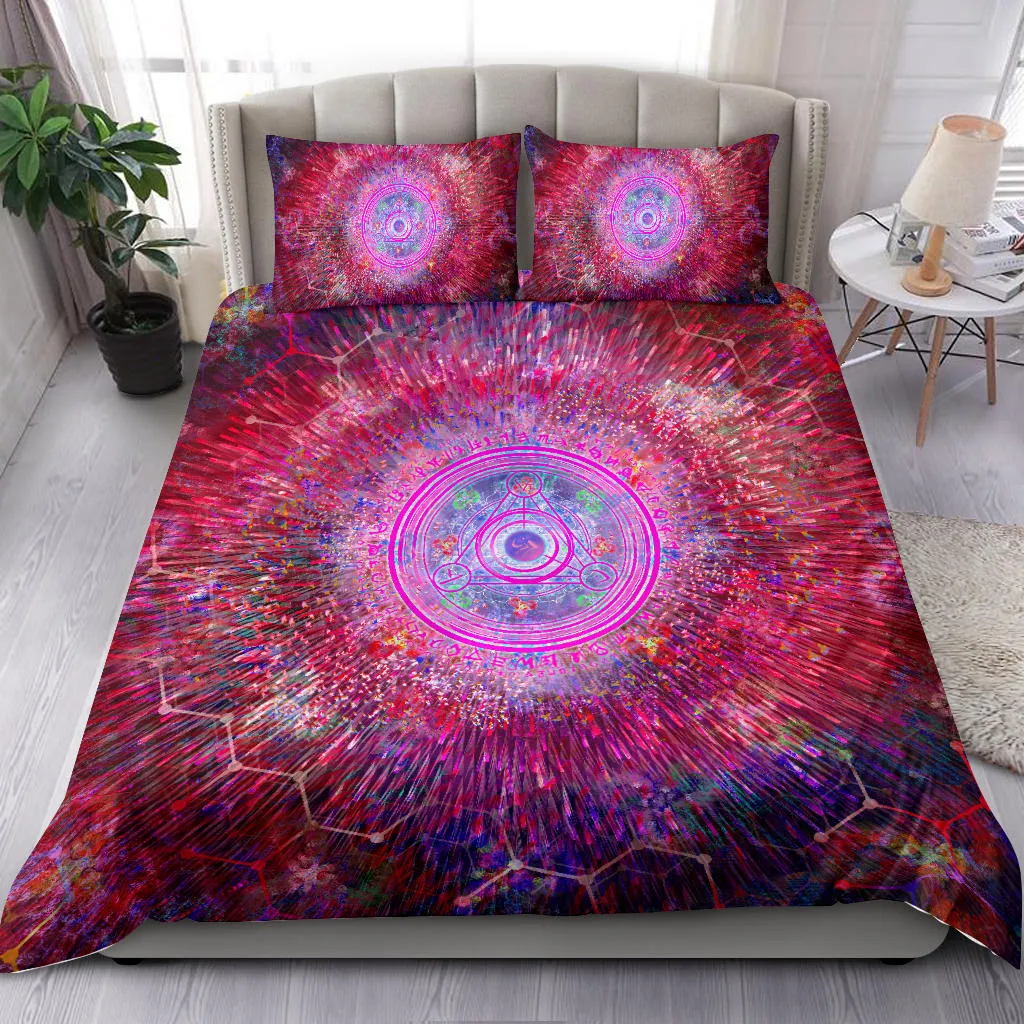 Runewarp Red | Bedding Set | Fractalcraft