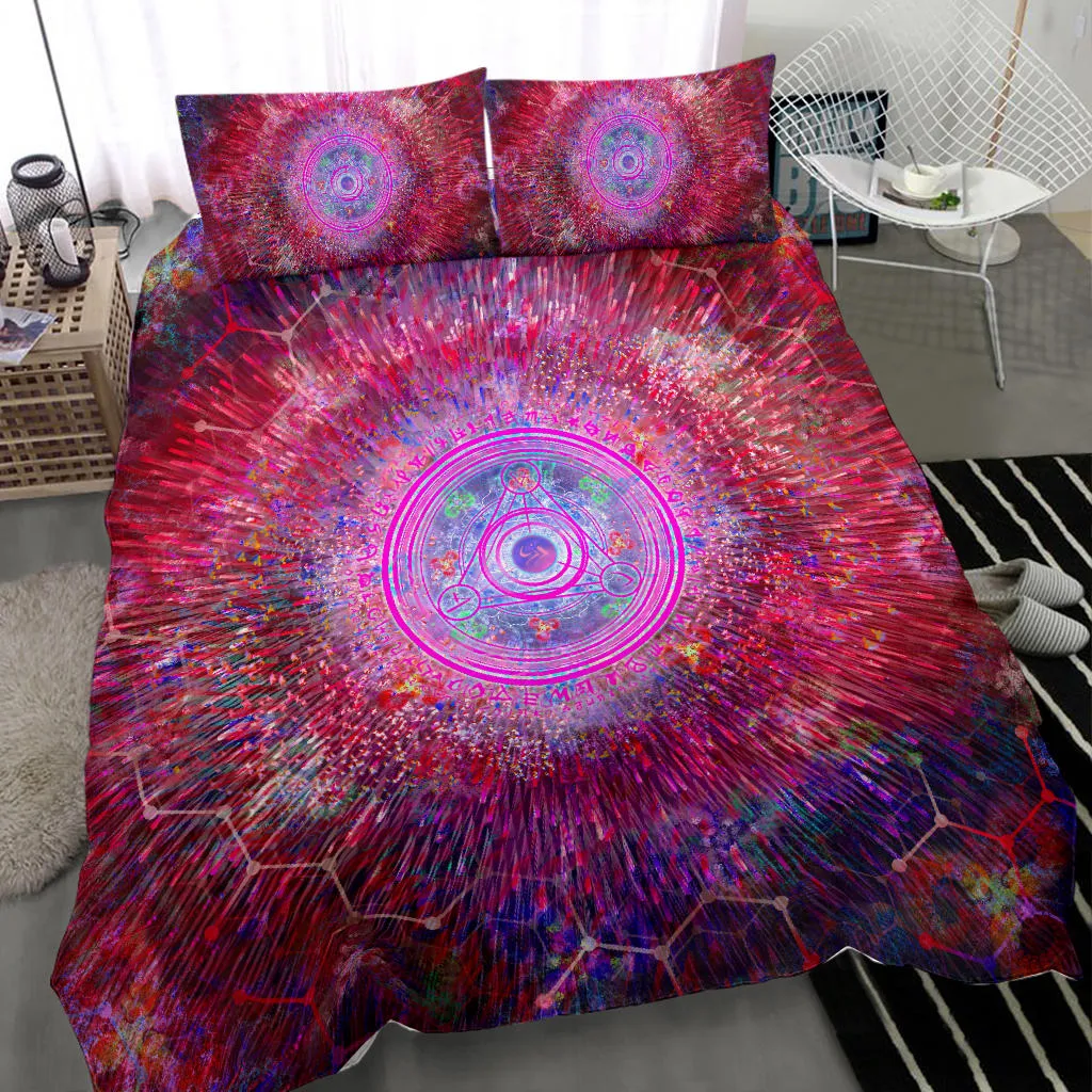 Runewarp Red | Bedding Set | Fractalcraft