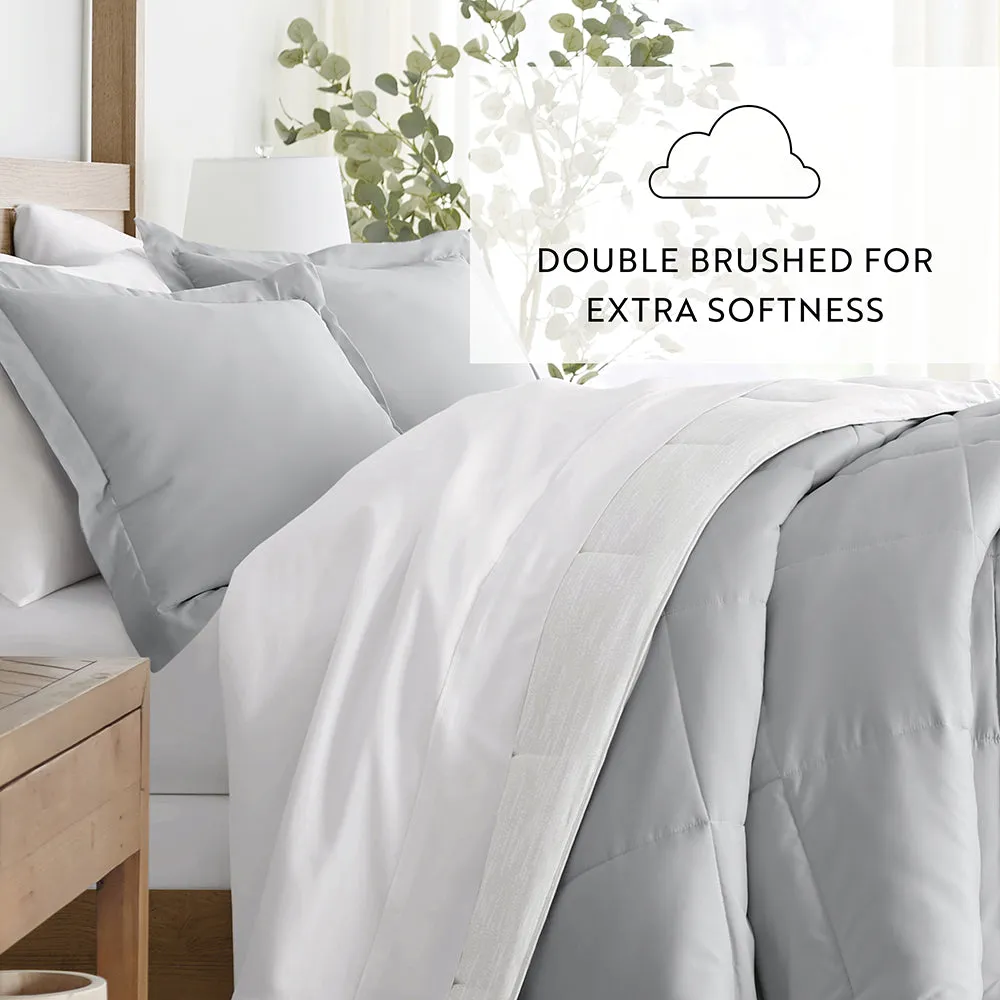 Sale - Patterned Down-Alternative Comforter Set