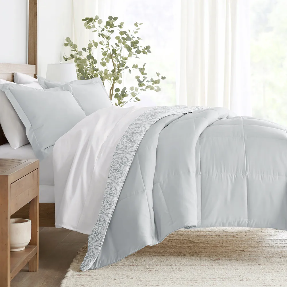 Sale - Patterned Down-Alternative Comforter Set