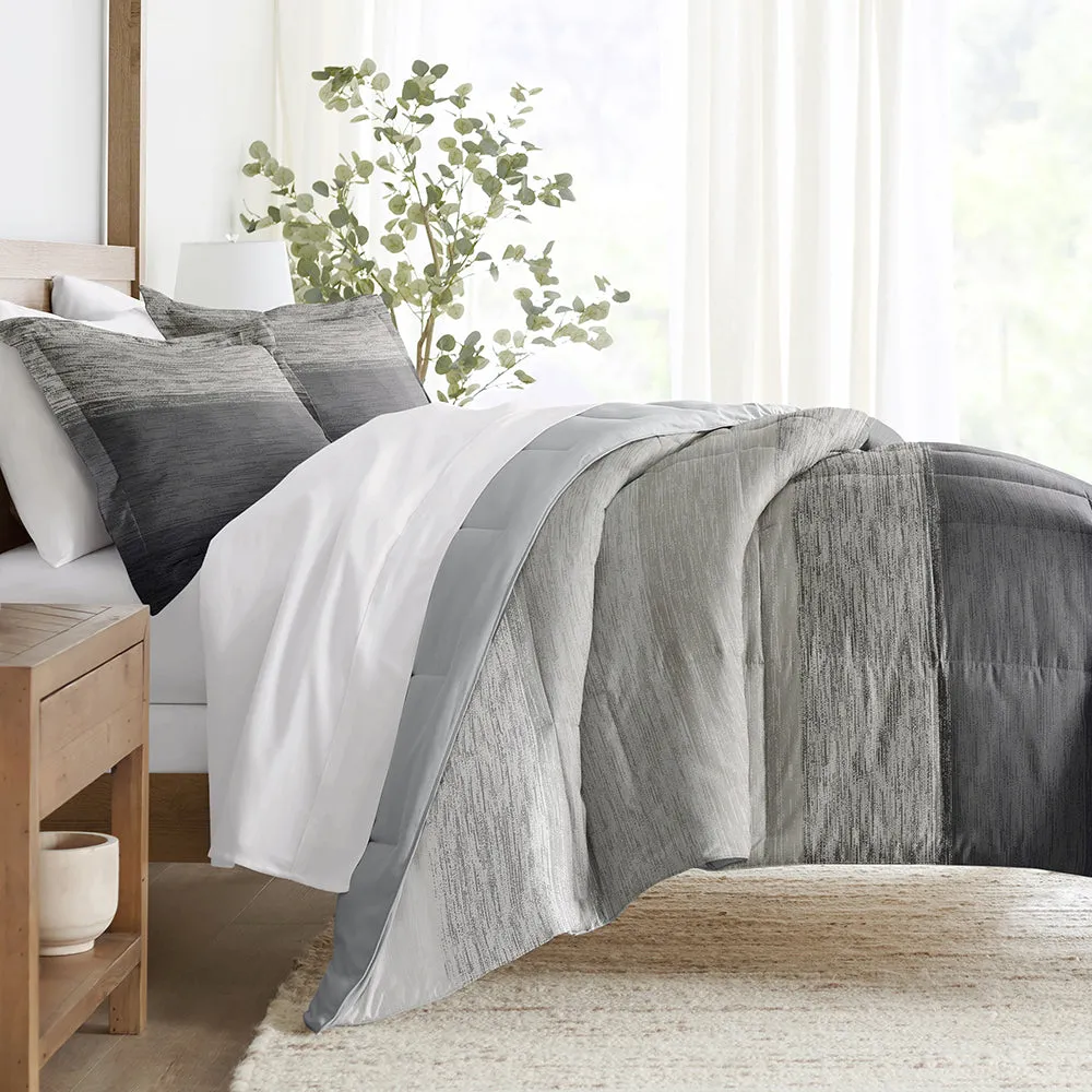 Sale - Patterned Down-Alternative Comforter Set