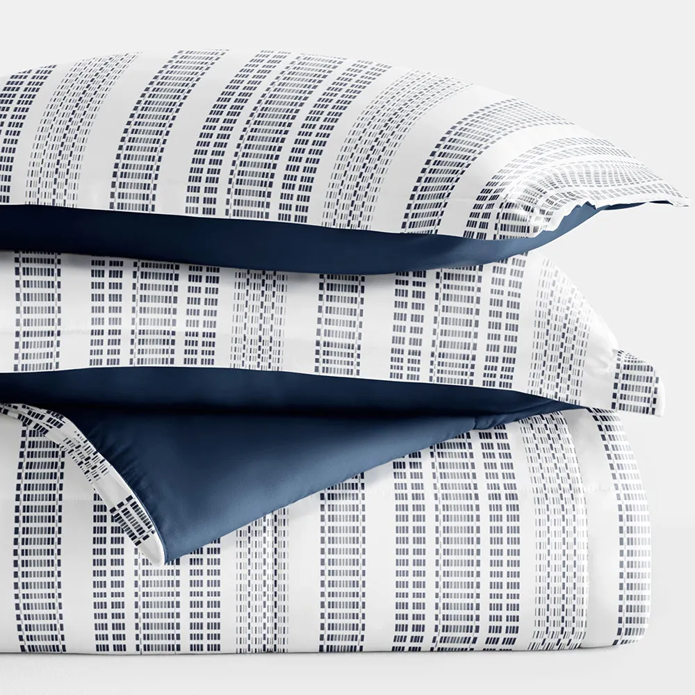 Sale - Patterned Down-Alternative Comforter Set