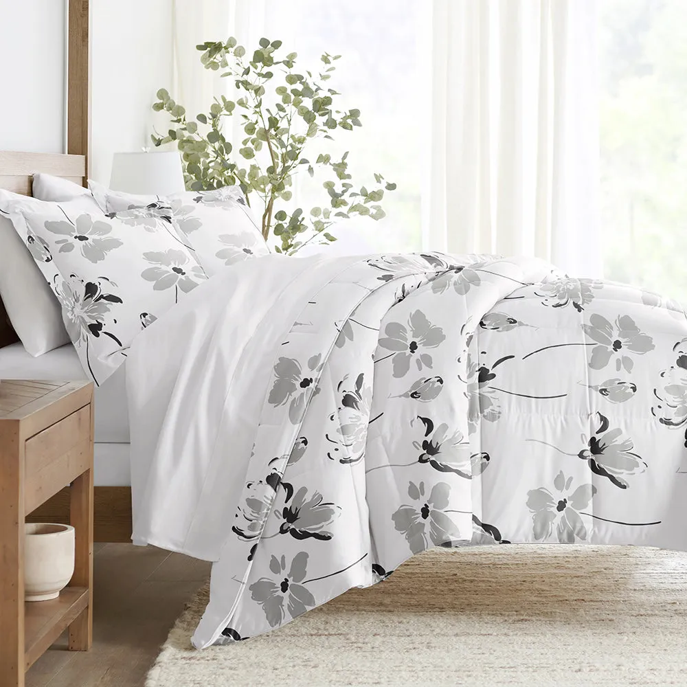 Sale - Patterned Down-Alternative Comforter Set