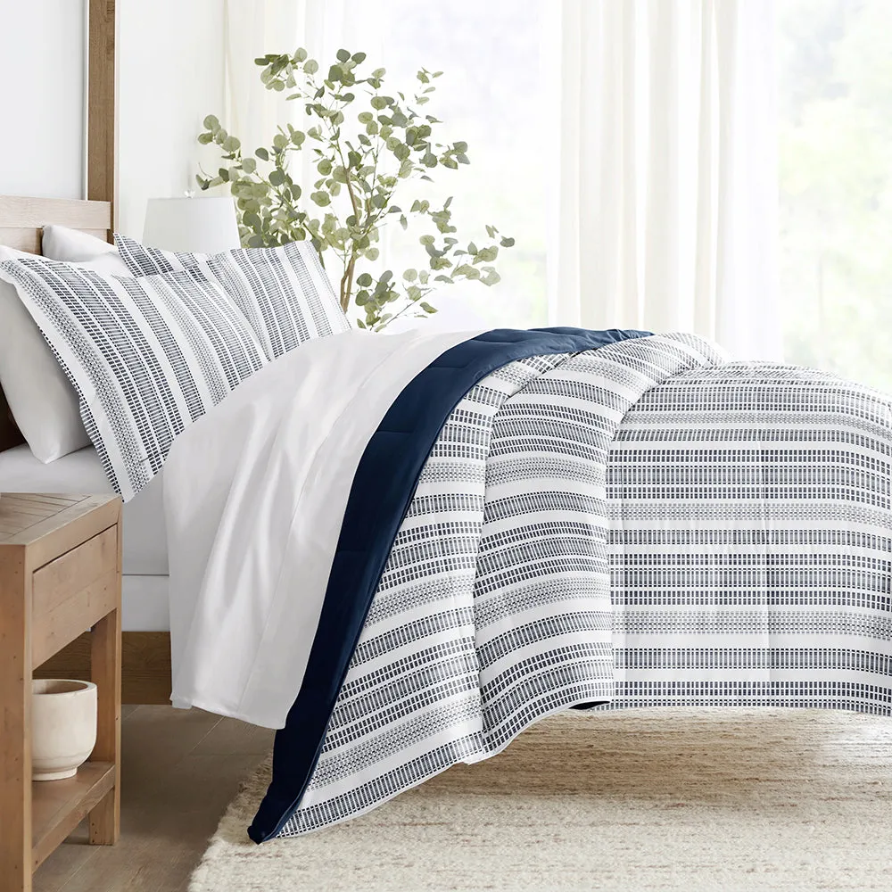 Sale - Patterned Down-Alternative Comforter Set