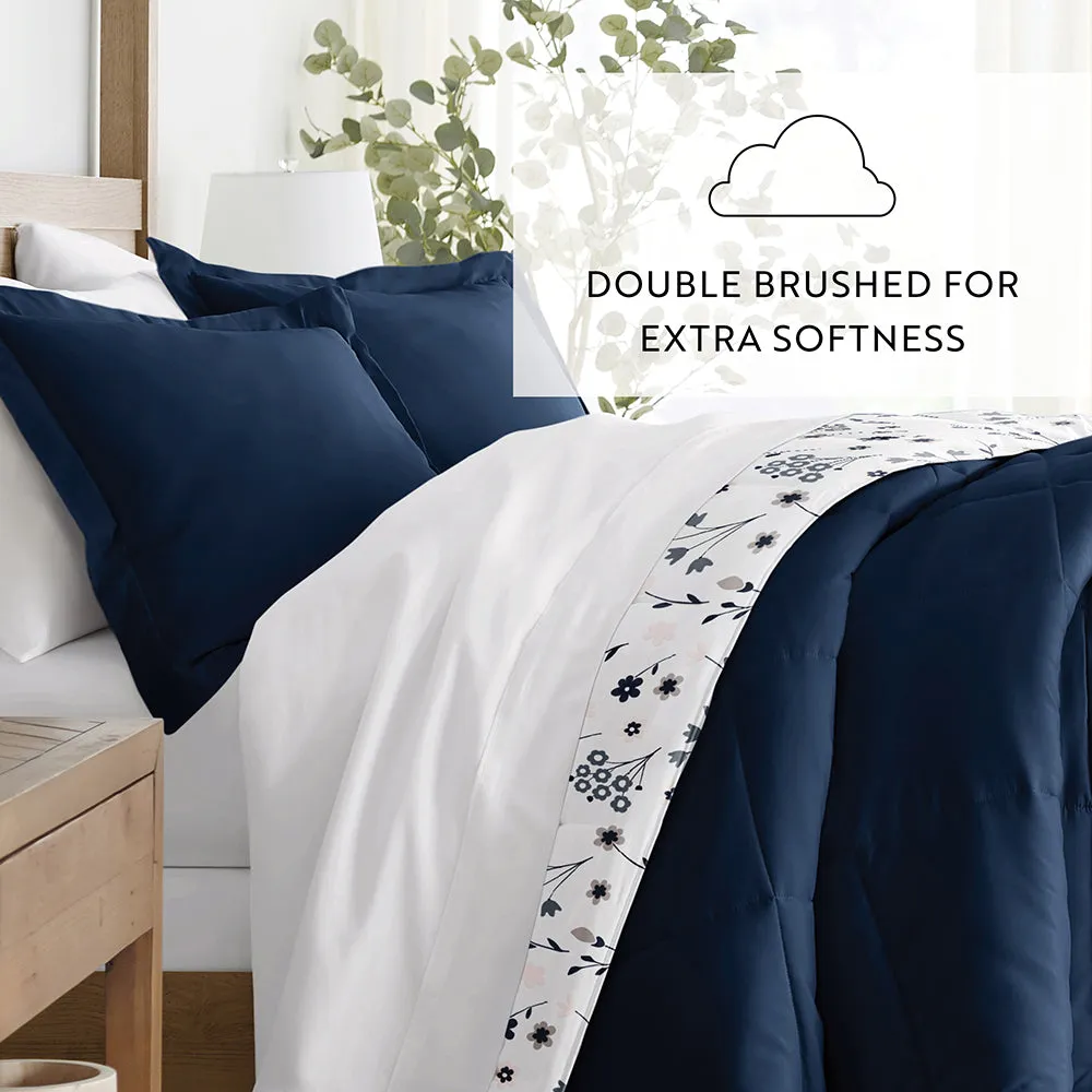 Sale - Patterned Down-Alternative Comforter Set