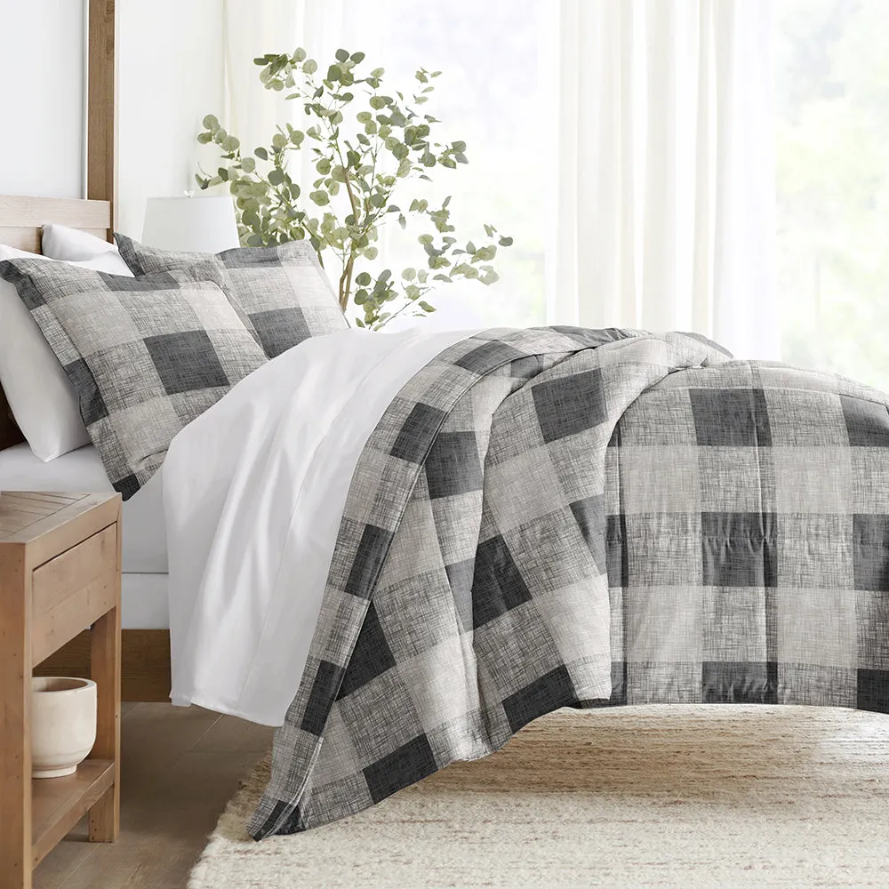 Sale - Patterned Down-Alternative Comforter Set