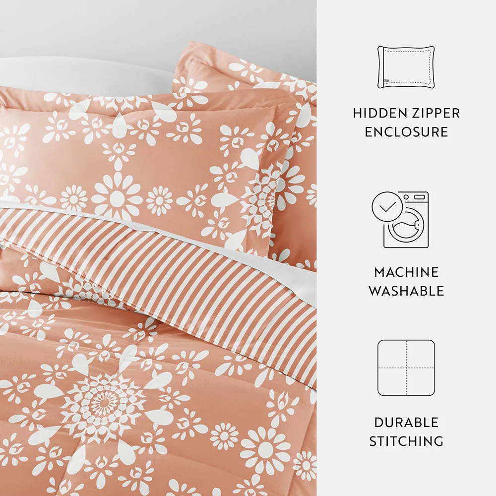 Sale - Patterned Down-Alternative Comforter Set