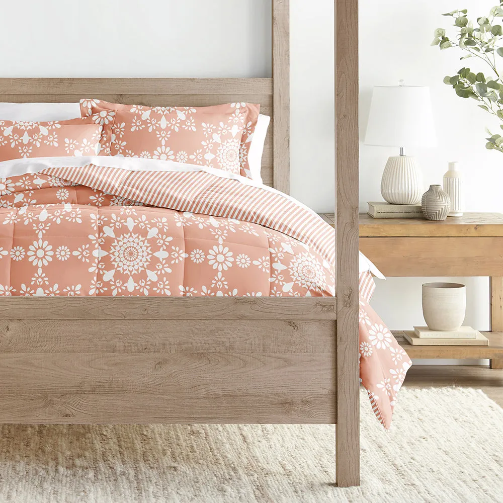 Sale - Patterned Down-Alternative Comforter Set