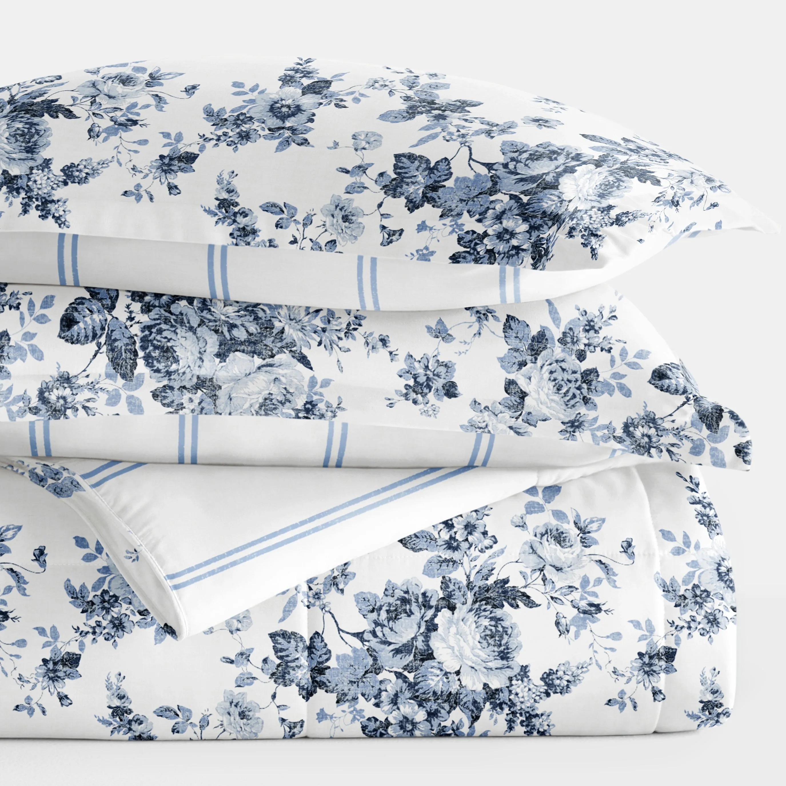 Sale - Patterned Down-Alternative Comforter Set