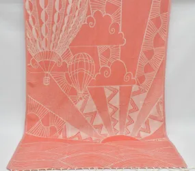 Salmon Sunrise 100% Cotton Towel