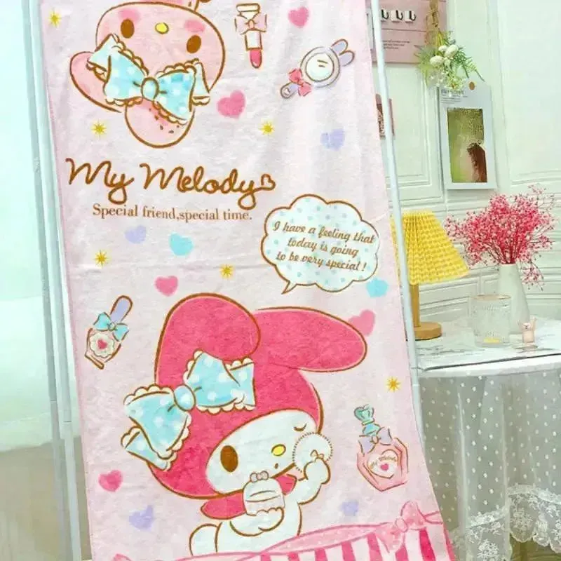 Sanrio Hello Kitty My Melody Big Wrapping Bath Towel