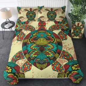 Sea Turtle Bohemia Bedding Set