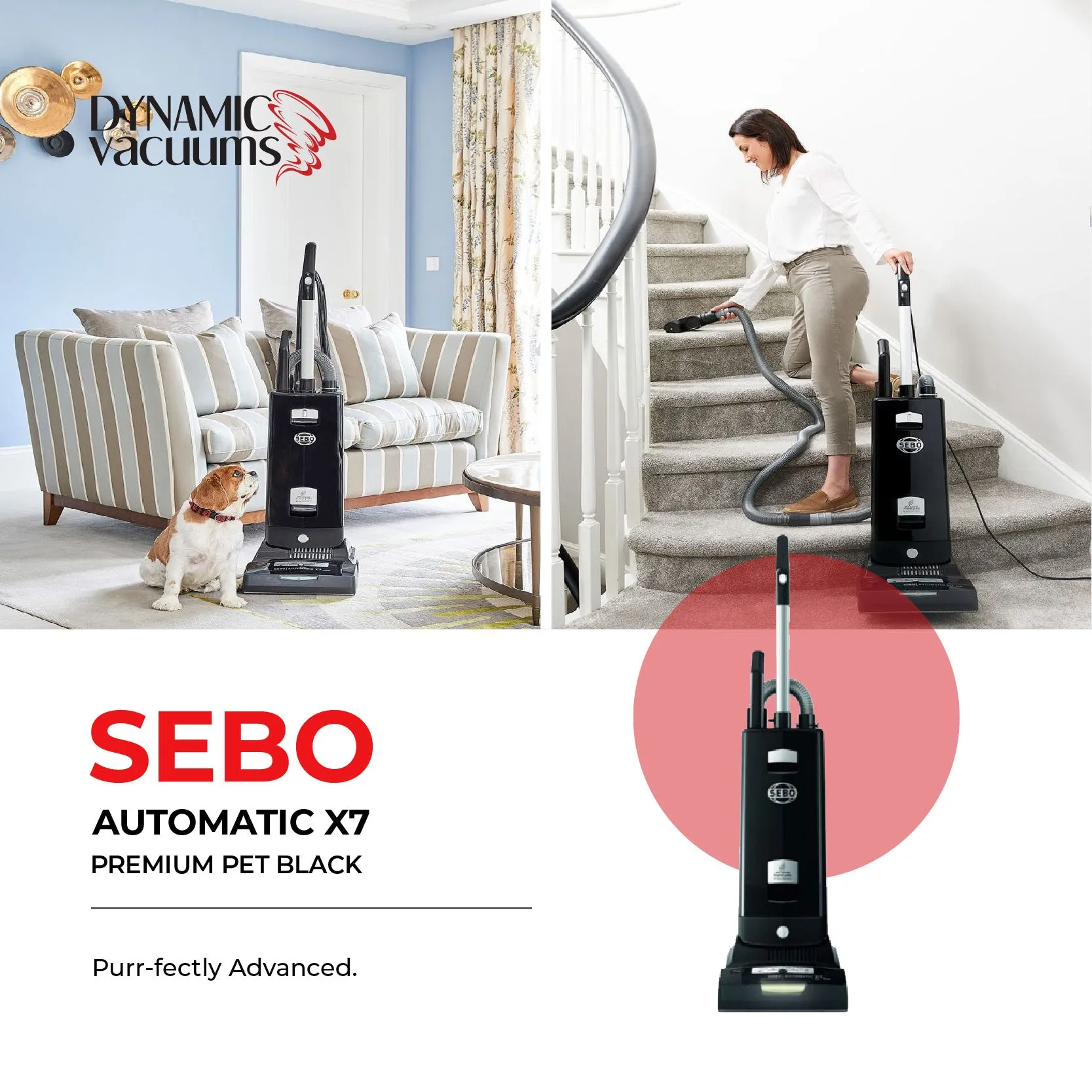 Sebo Automatic X7 Premium Pet Black