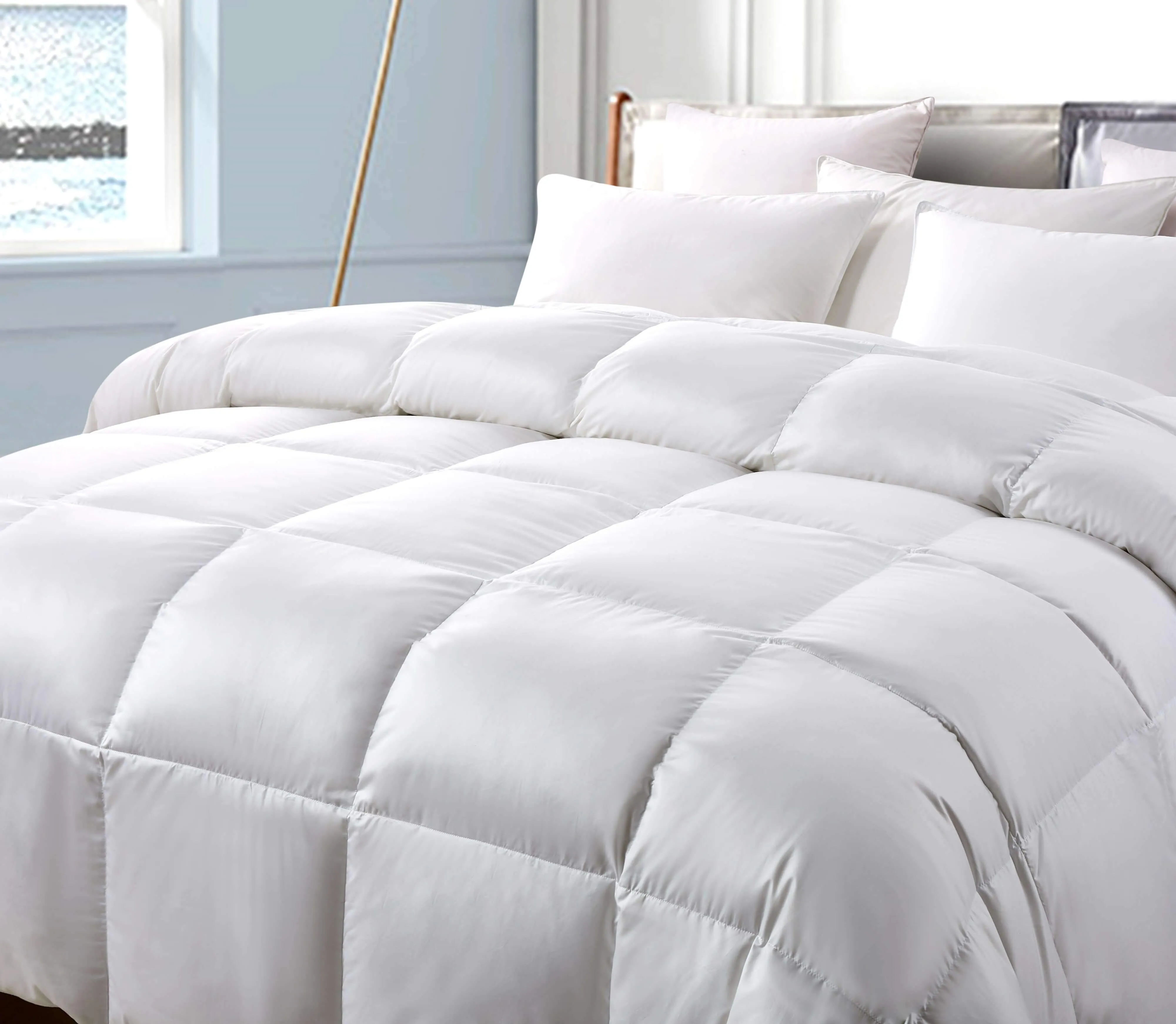 Serta All Season White Down Fiber Comforter Medium Warmth