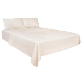 SlumberShield Ivory Bedding Set