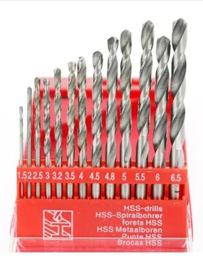 Starcraft 13 Pcs High Speed Steel Drill Bit Set  1.5-6.5mm #403109