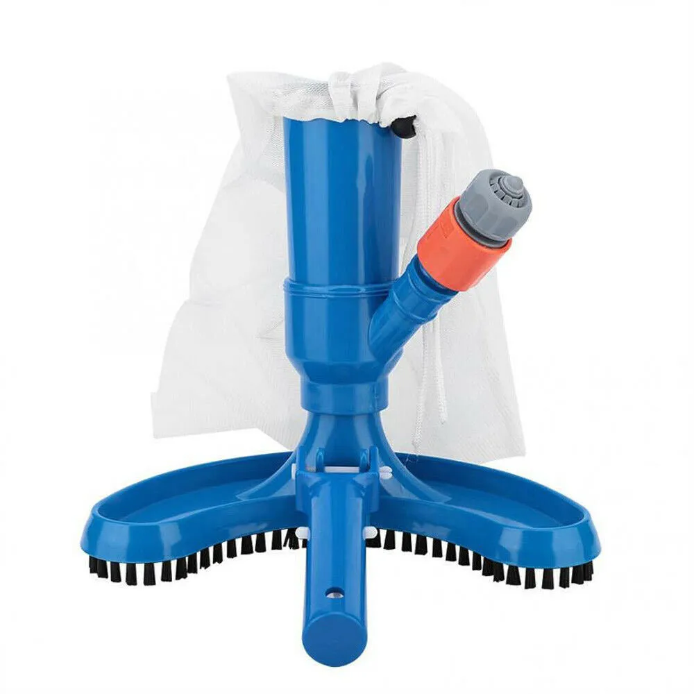 Swimming Pool and Spa Pond Fountain Vacuum Brush Cleaner