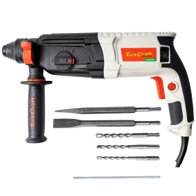 Tork Craft Rot. Hammer 800W 220V 2.8J Sds-Plus 4 Func 5500 Ipm