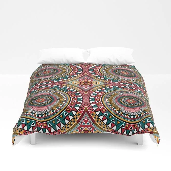 Tribal Kaleidoscope Bespoke Duvet Cover