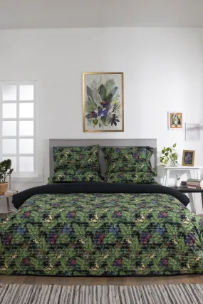 Tropical Leaves-Quilt Cover