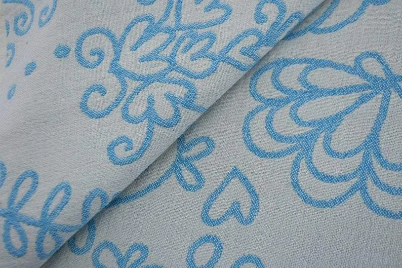 Turquoise Sea Life 100% Cotton Towel