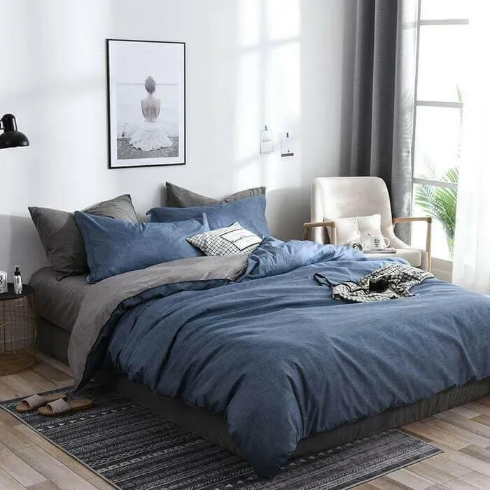 Two Tone DUVET Cover Set