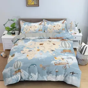 USA Map Bedding Set - Buy Affordable USA Map Bedding Set