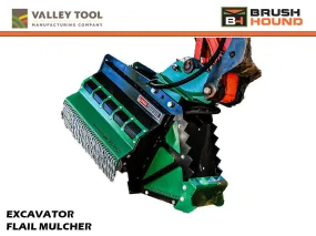 VALLEY TOOL MFG BRUSH HOUND 30EX-HD heavy duty flail mulcher 10000 - 16000 lbs. excavators