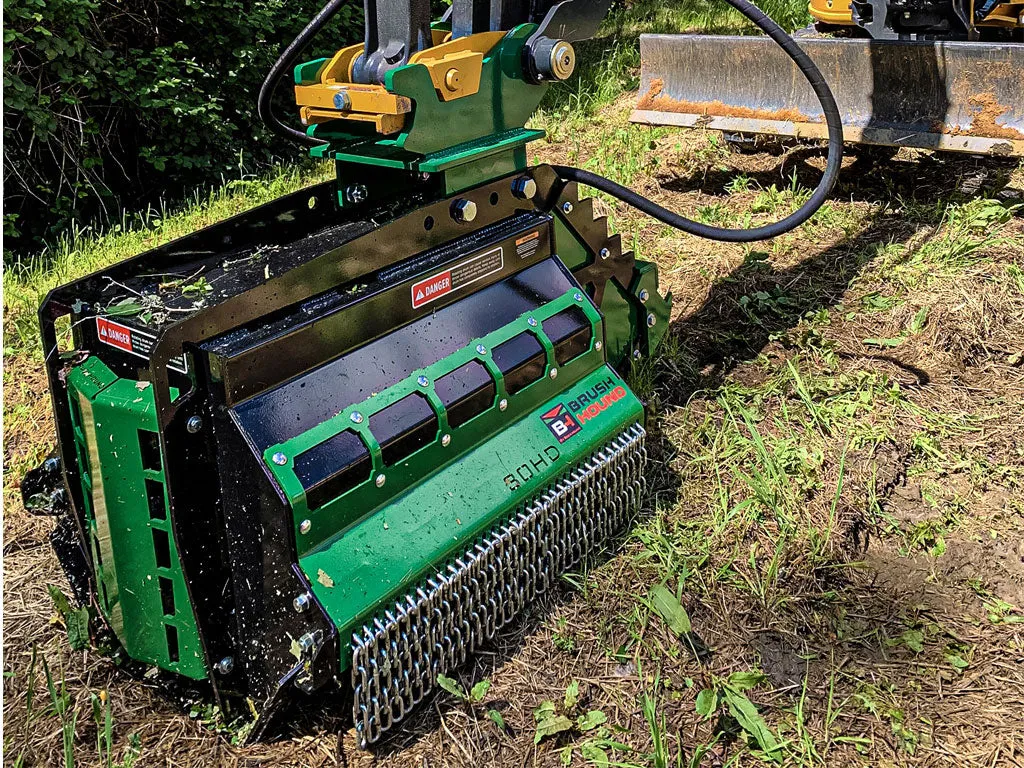 VALLEY TOOL MFG BRUSH HOUND 30EX-HD heavy duty flail mulcher 10000 - 16000 lbs. excavators