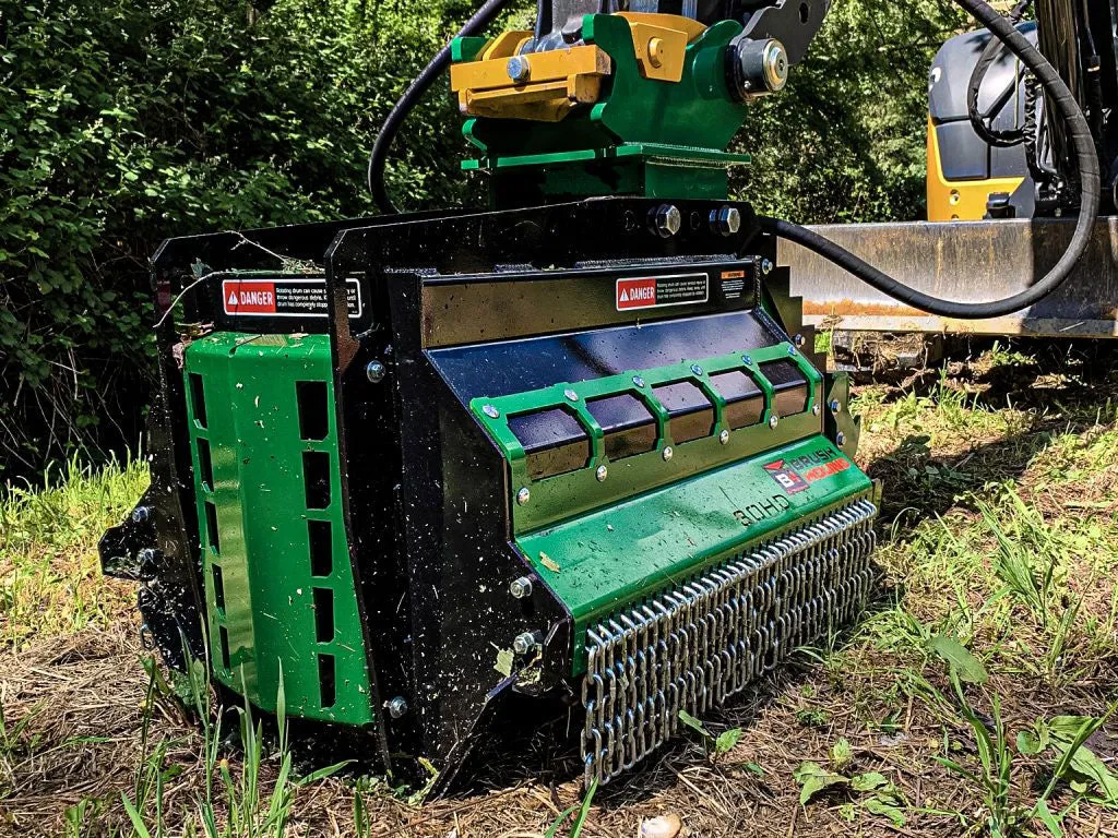 VALLEY TOOL MFG BRUSH HOUND 30EX-HD heavy duty flail mulcher 10000 - 16000 lbs. excavators