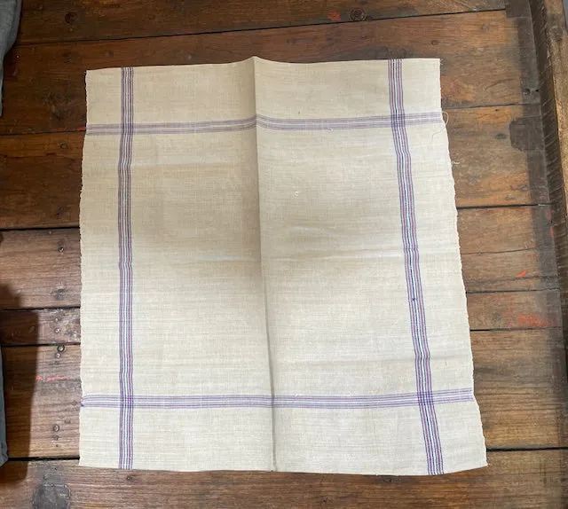 Vintage European Linen Tea Towel  #6636