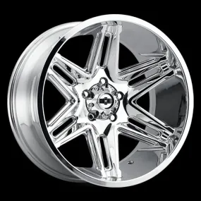 Vision Off-Road 363 Razor 20X10 8X165.1 -25mm Chrome