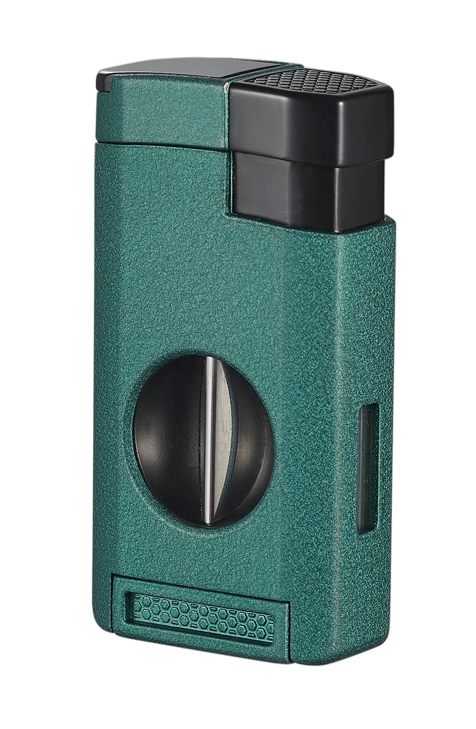 Visol Kamet V Cutter Green Triple Torch Cigar Lighter