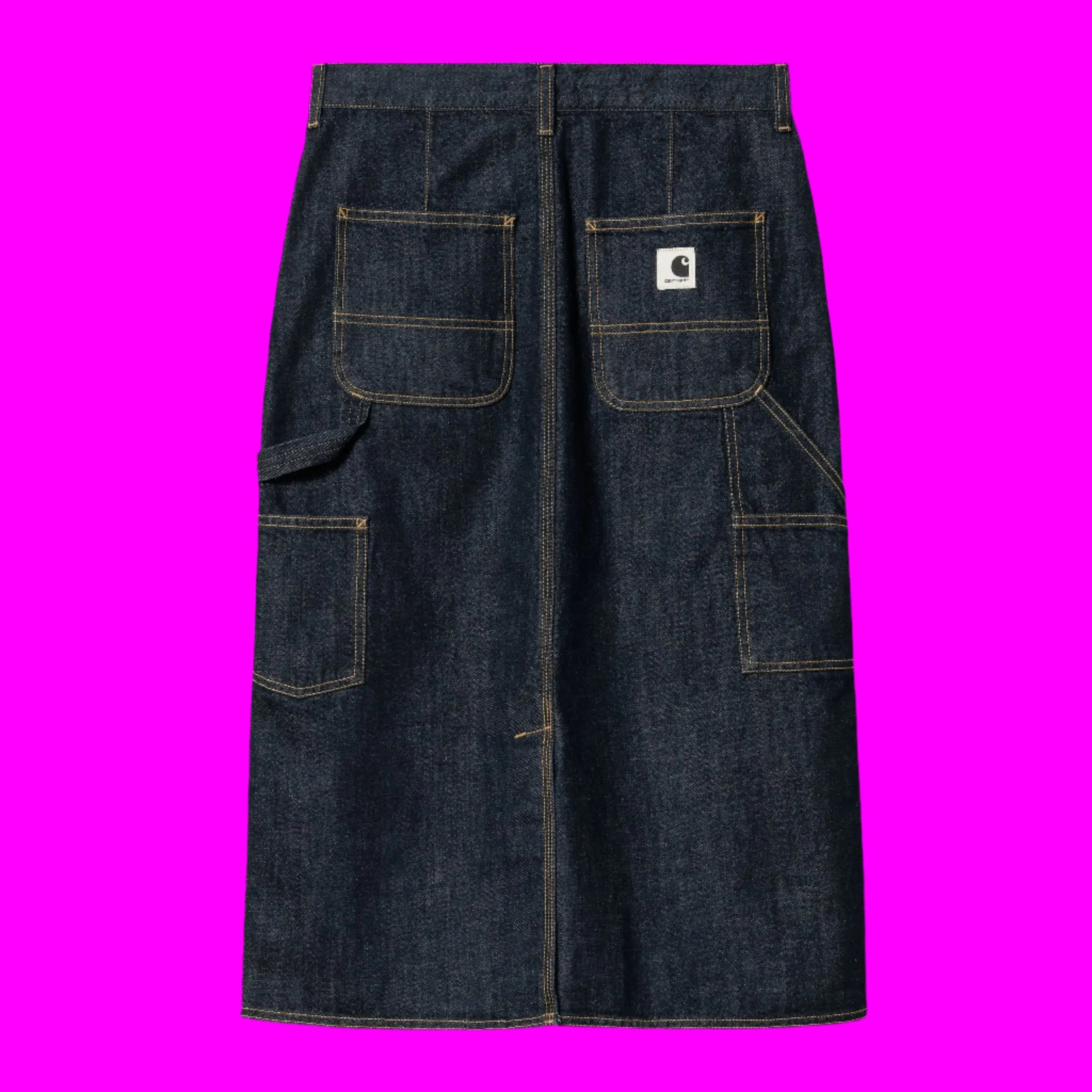 W' Single Knee Skirt / CARHARTT WIP / BLUE RINSED