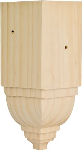 Waddell ICTB31 Crown Trim Block, Pine, Natural :EA: QUANTITY: 1