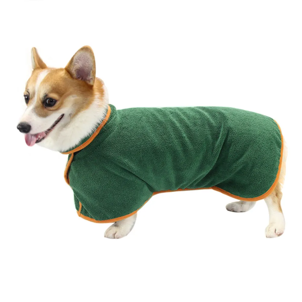 Warm Absorbent Bath Robe for Dogs and Cats