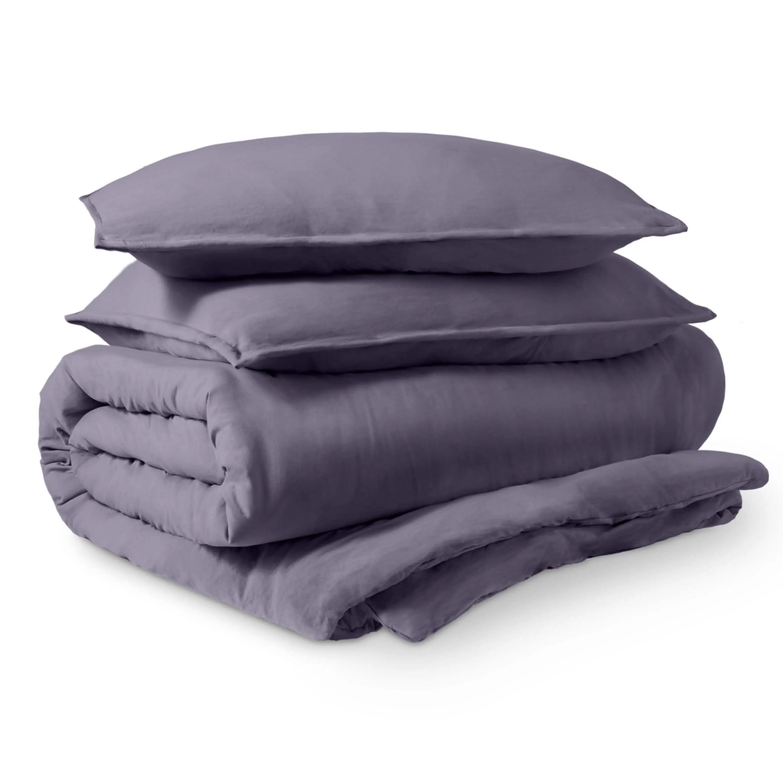 Washed Microfiber Duvet Cover & Sham Set