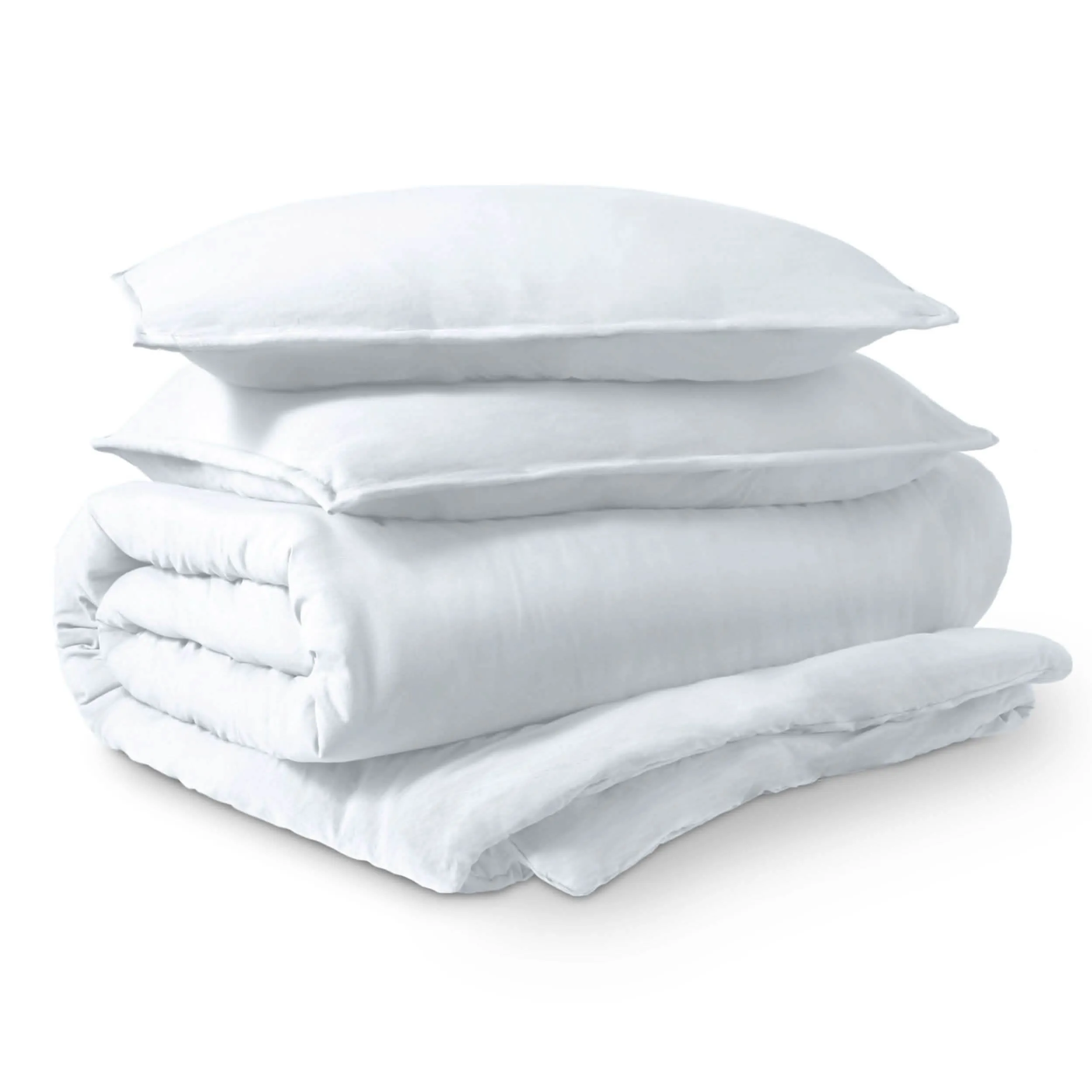 Washed Microfiber Duvet Cover & Sham Set