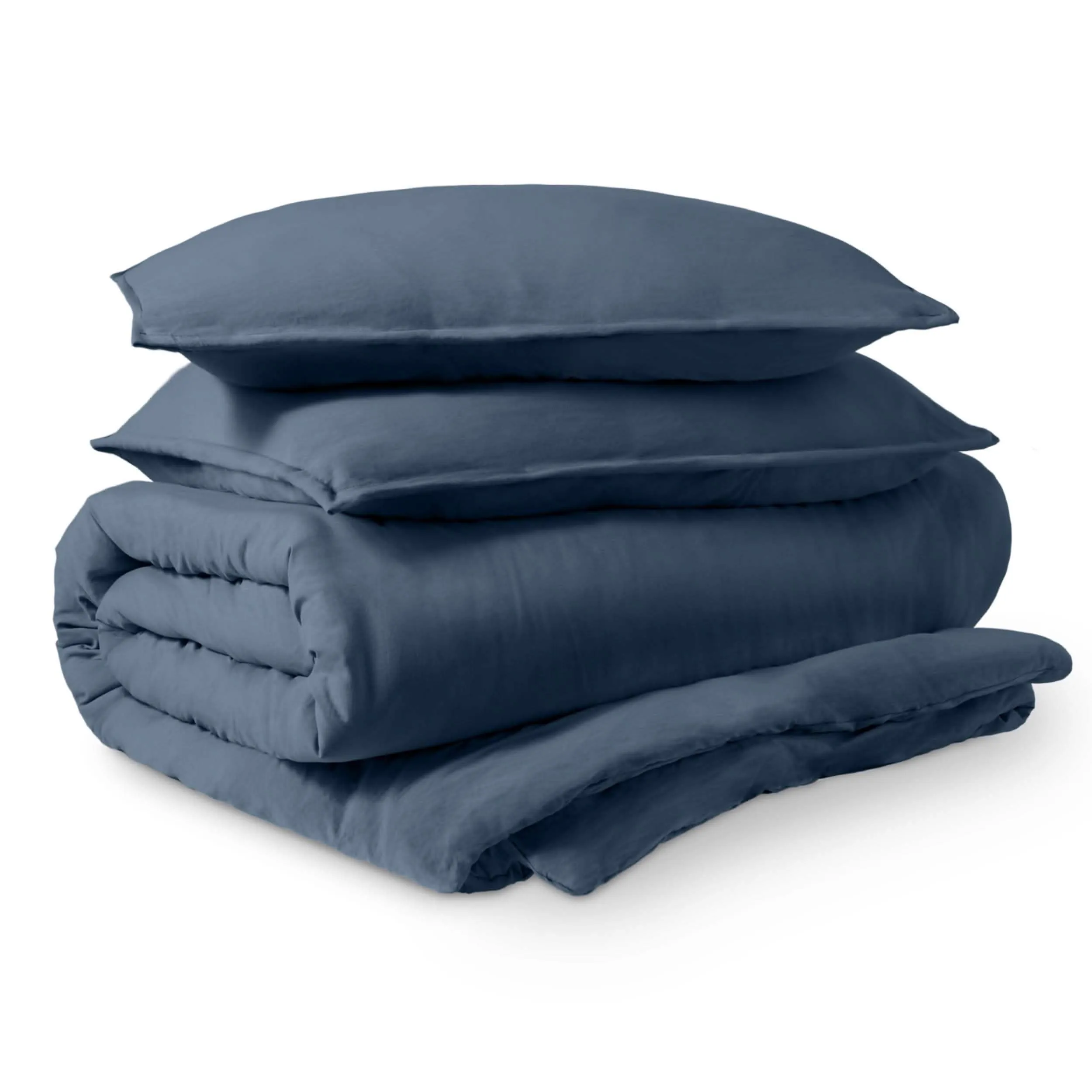 Washed Microfiber Duvet Cover & Sham Set