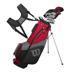 Wilson Prostaff SGI 10-Piece Stand Bag Package Set - Steel