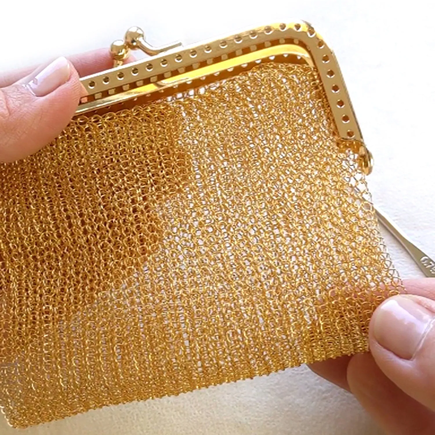 Wire Crochet Purse pattern